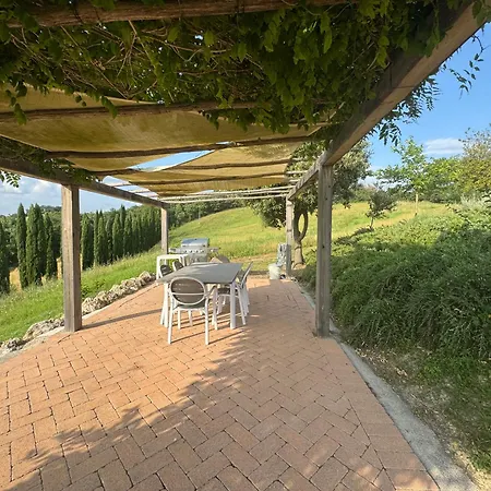 Con Piscina Immerso Nel Delle Crete Senesi Apartman