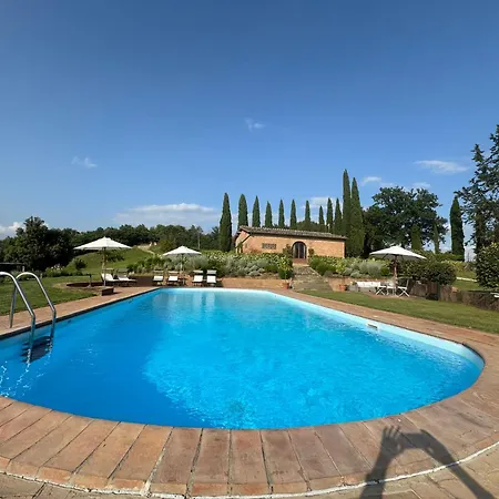 Con Piscina Immerso Nel Delle Crete Senesi Apartman